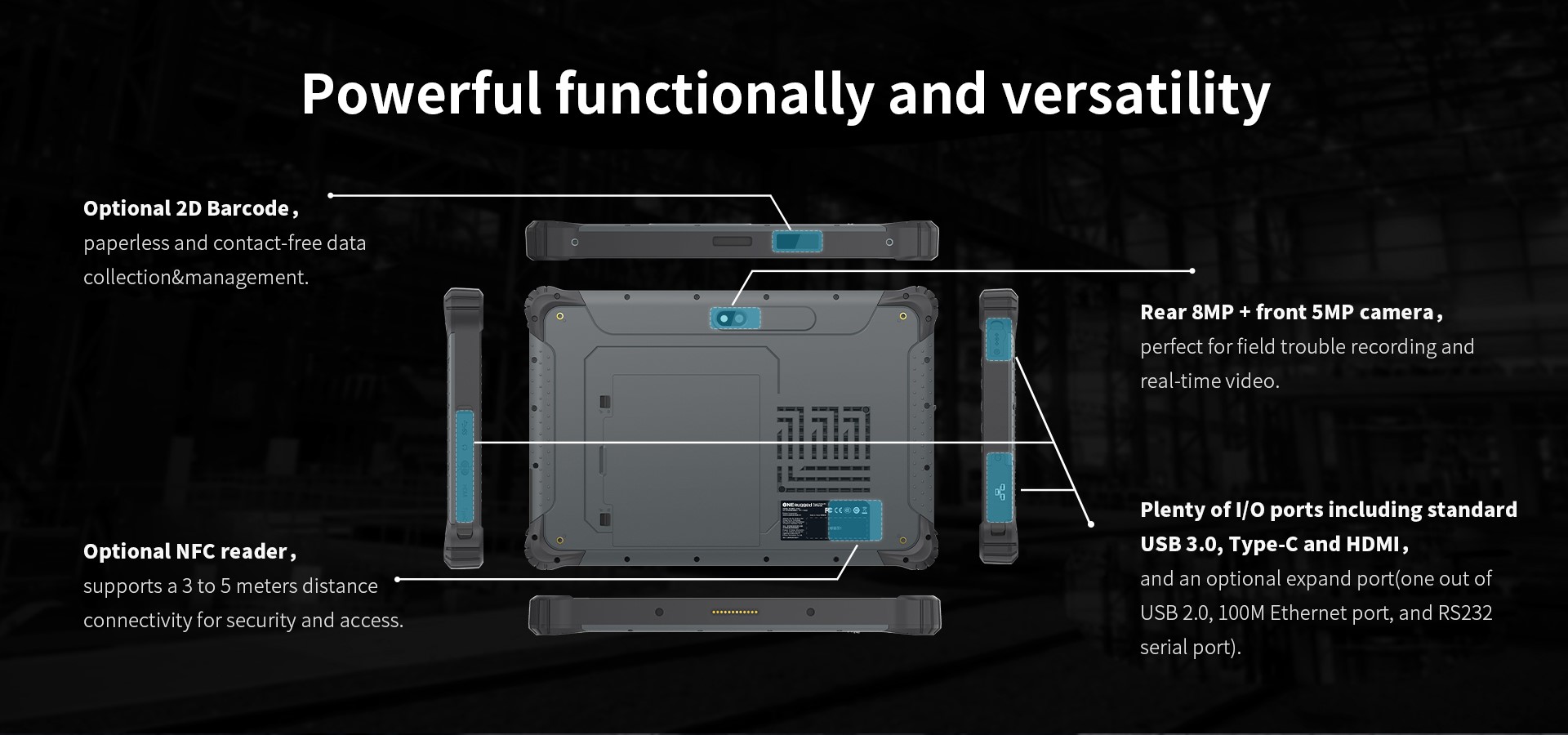 rugged windows tablet