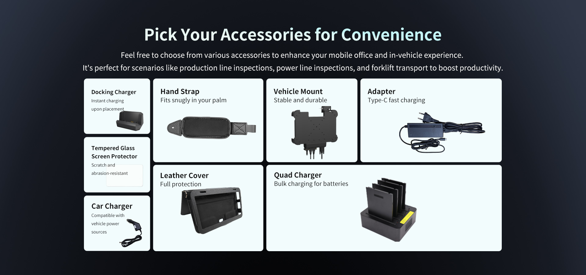 rugged tablet pc accessories