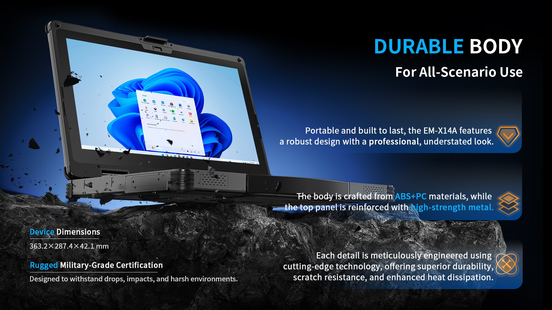 military grade rugged laptop
