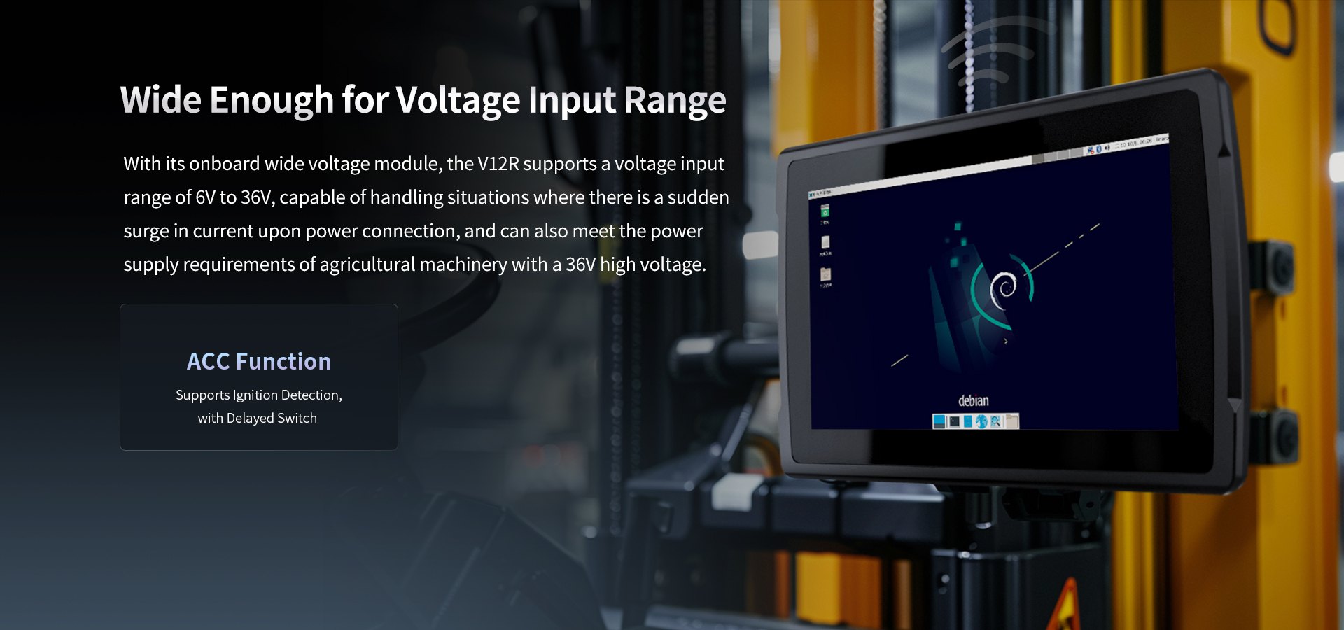 tablet for vehicle